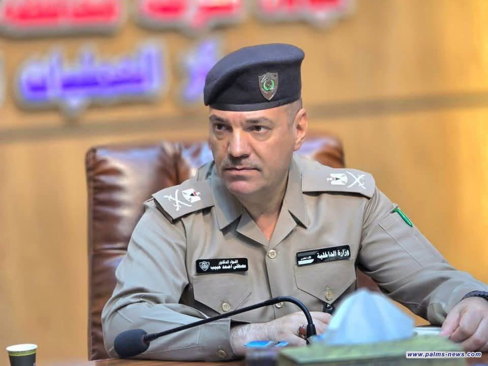 قائد شرطة صلاح الدين اللواء مصطفى أحمد حبيب "العملية الانتخابية تمثل عرساً ديمقراطياً"